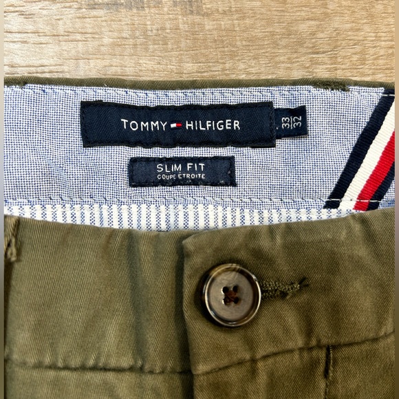 Tommy Hilfiger Men’s Slim Fit Chino Pants 33x32 - Picture 3 of 4